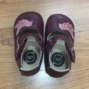 Pink/cranberry Livie Luca leather shoes